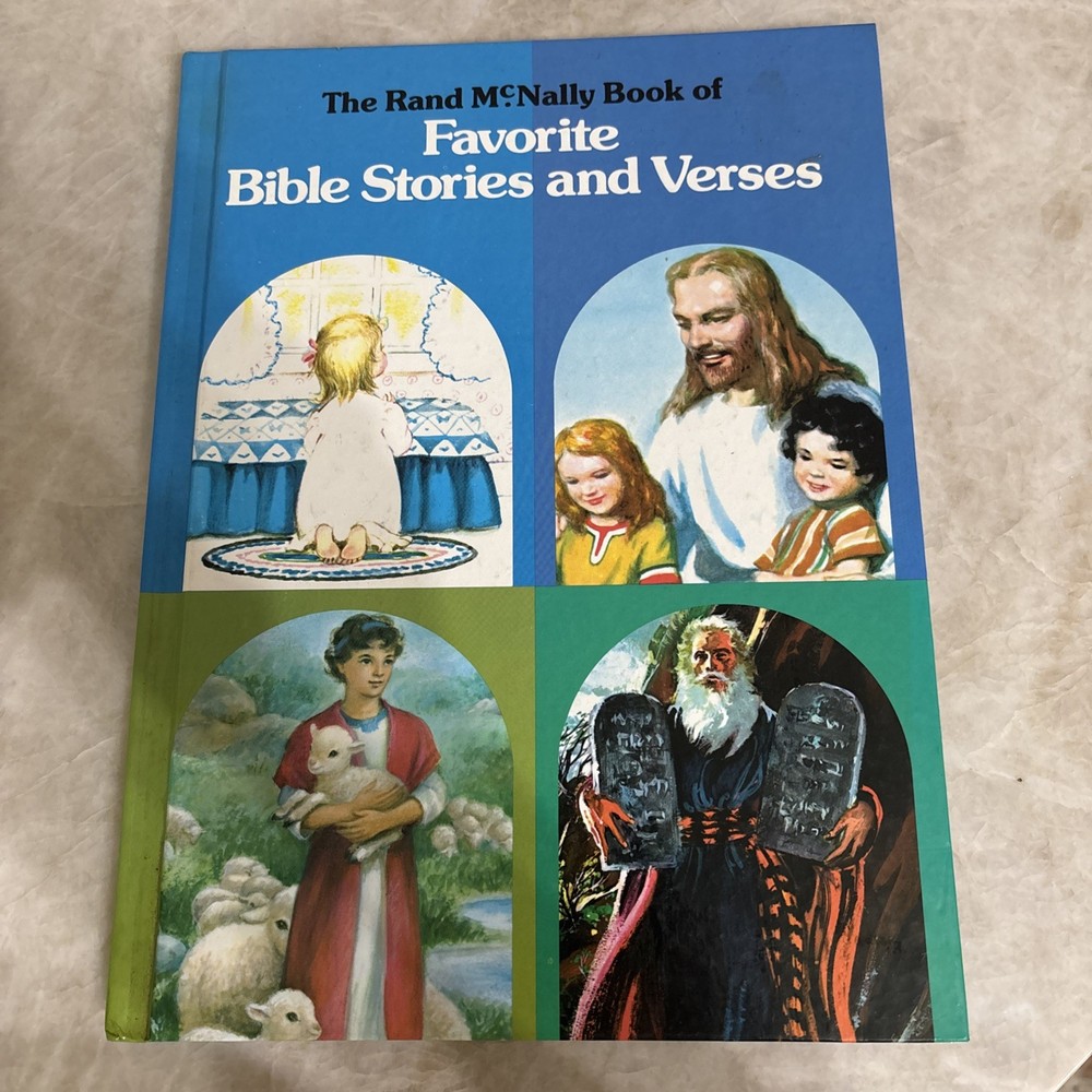 The Rand McNally Book of Favorite Bible Stories and Verses - Vintage