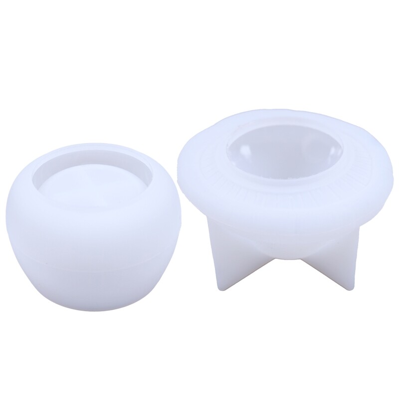 DIY Resin Jewelry Mold with Lid for Crystal Epoxy Storage