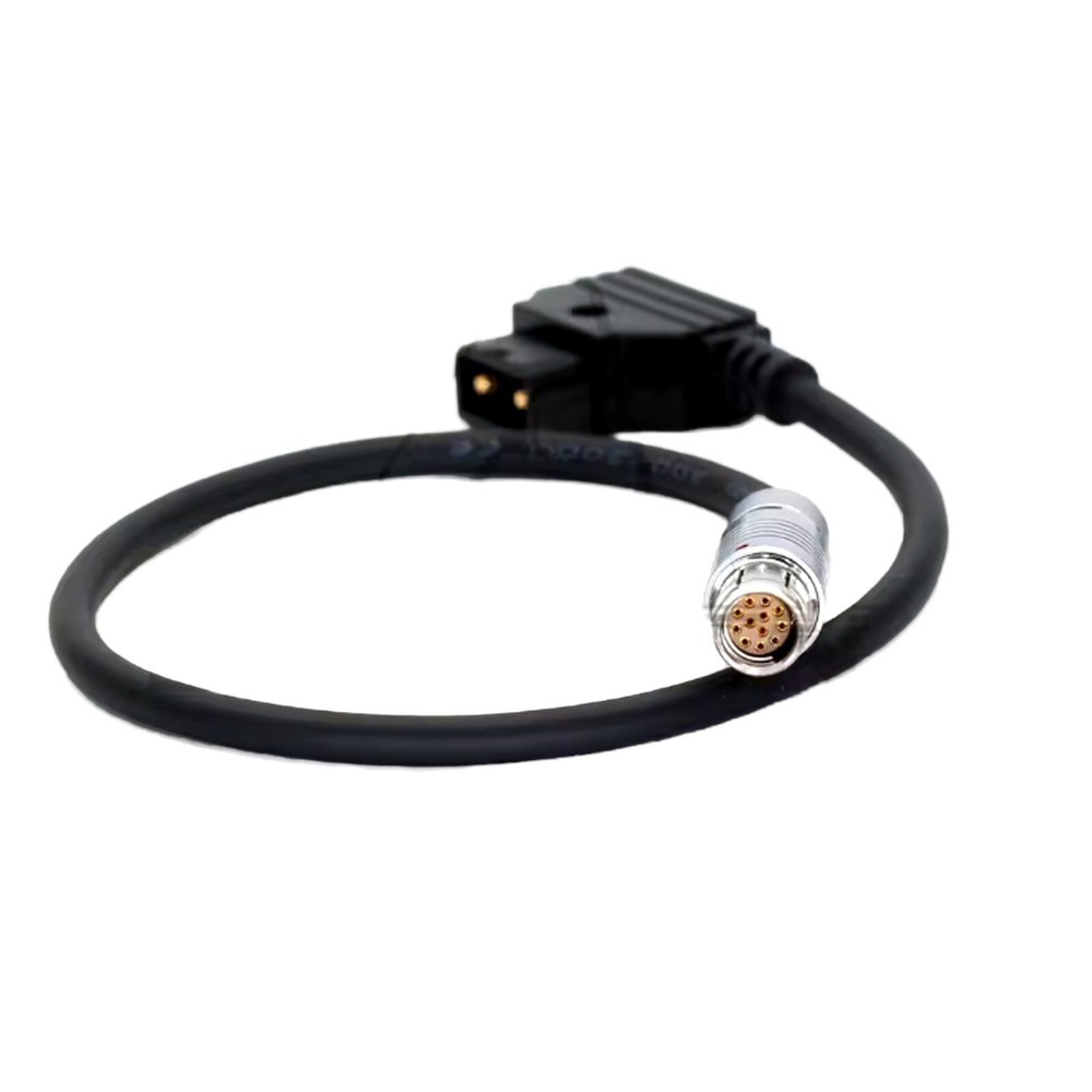 12V D-Tap to Fischer S-1031 12Pin Female Power Cable for Phantom VE0 High-Speed