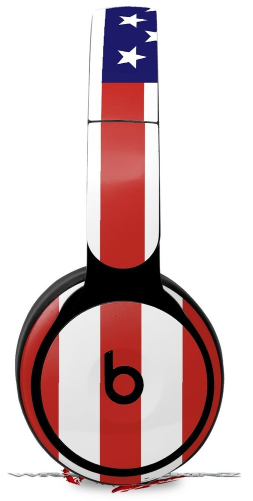Skin for Beats Solo Pro USA American Flag 01 BEATS NOT INCLUDED