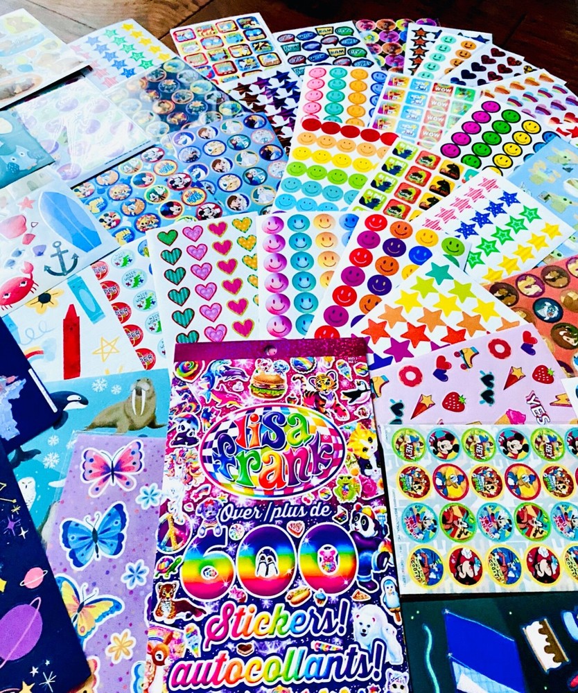 Cartoon Stickers Bundle - 22+ Fun Packs for Kids Teens Teachers Seasons Themes  