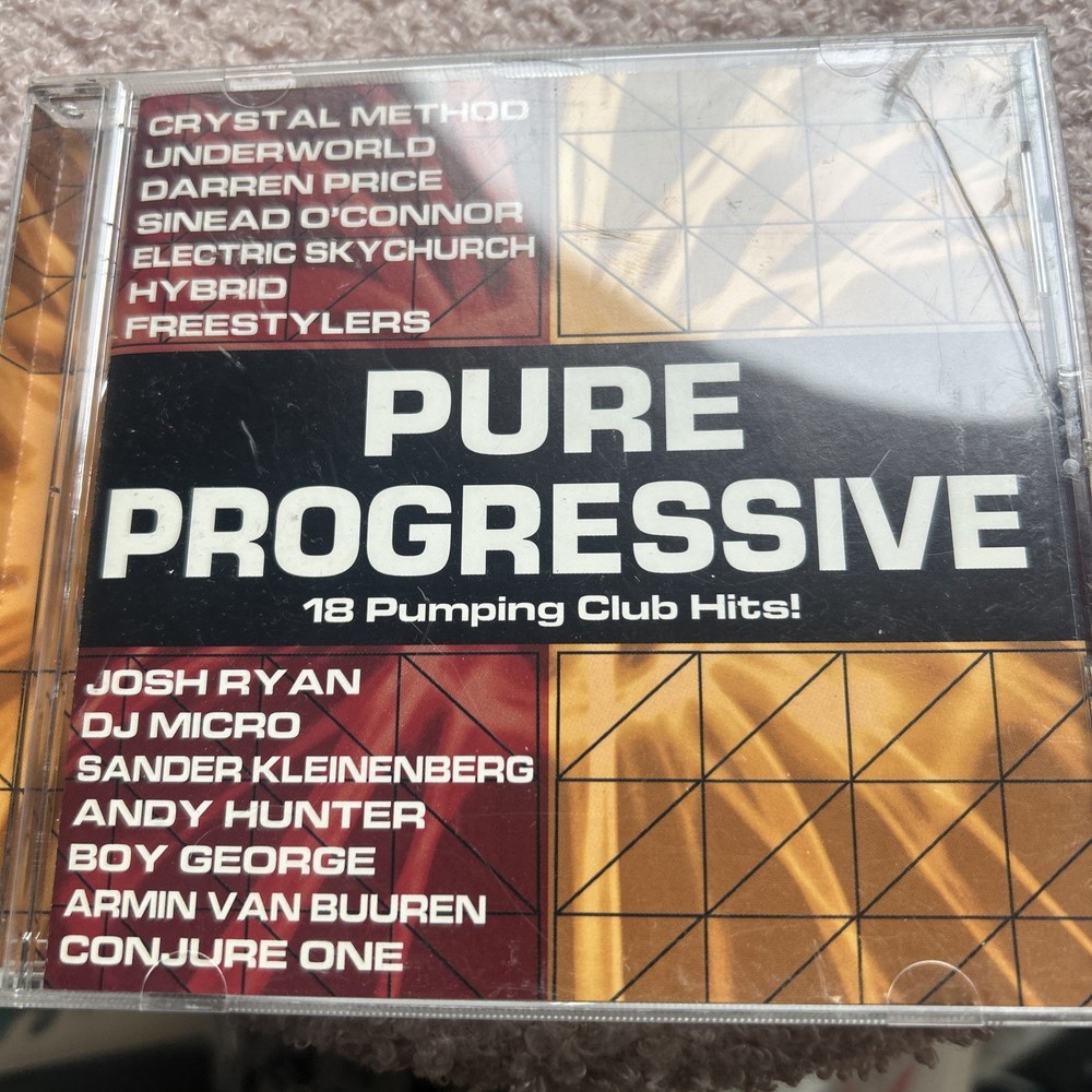 Pure Progressive by Various Artists (CD, Feb-2004, Water Music Records)