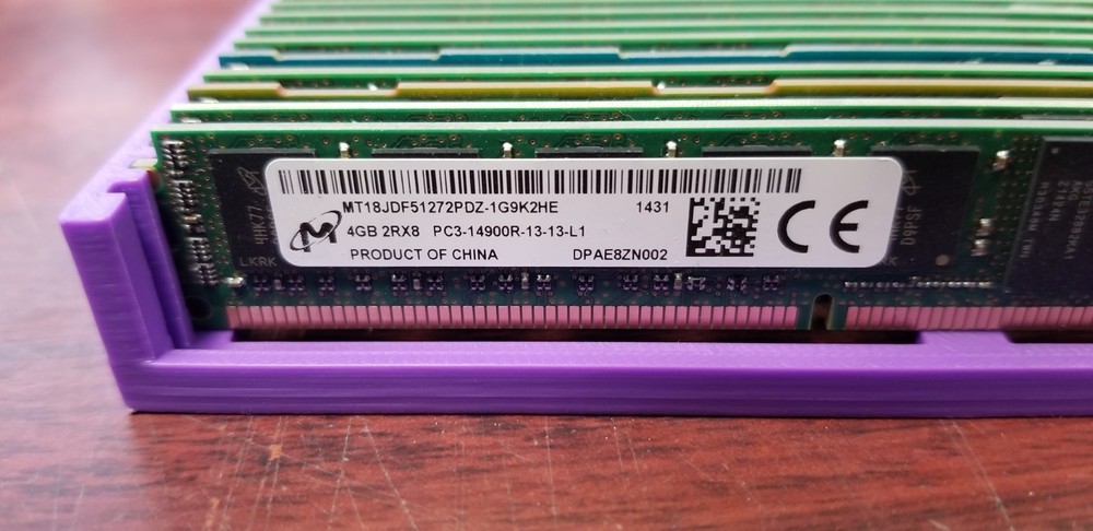 Lot 188GB (47x4GB) 4GB DDR3 RDIMM Desktop RAM Mixed Brands & Speeds