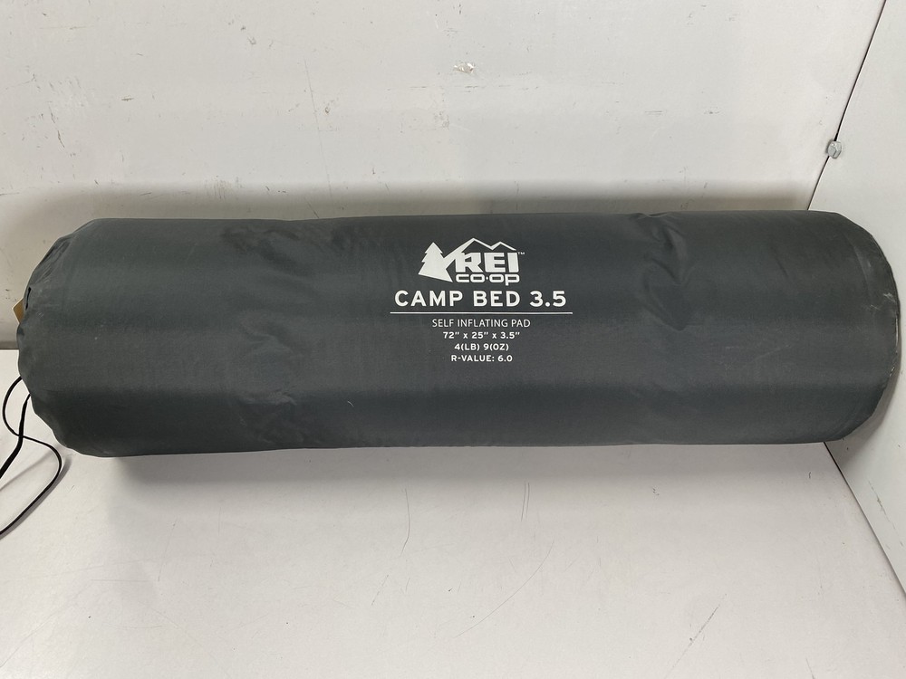 USED REI Co-op Camp Bed 3.5 Self-Inflating Sleeping Pad Regular