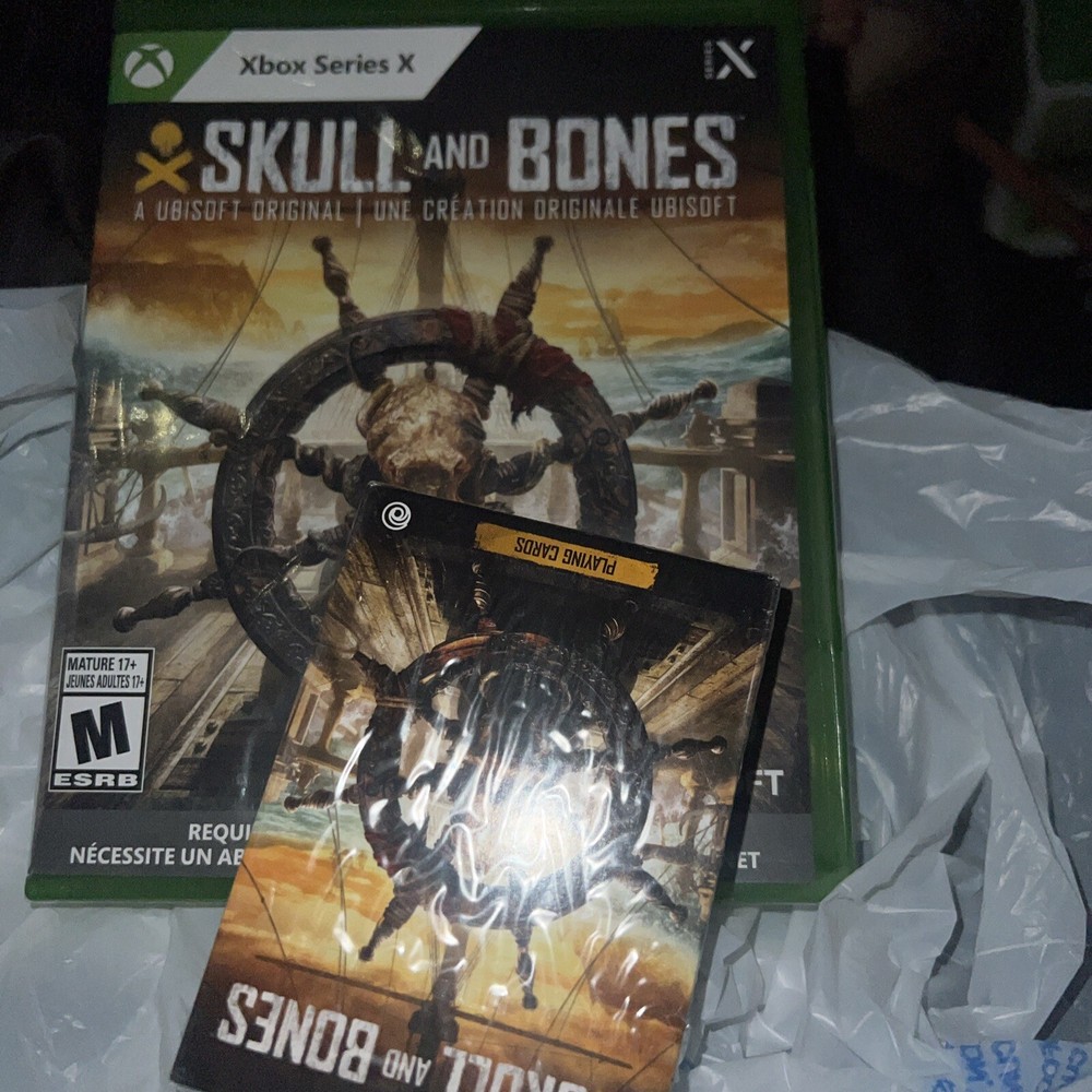 Skull & Bones for Xbox One & Xbox Series X [New Video Game] with playing cards