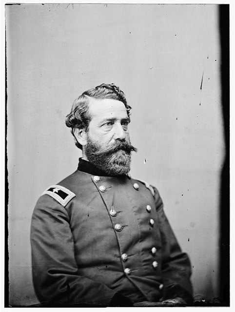 Photo:Brannon Civil War Officer Portrait 1860s Bearded Military Uniform