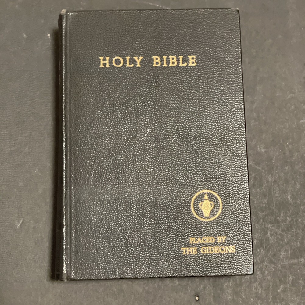 Holy Bible Placed By The Gideons English Standard Version Black Hard Cover