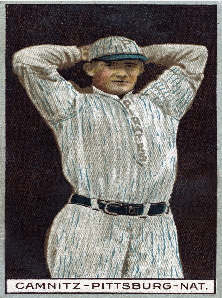 Decor Sport Poster. Camnitz-Pittsburg-Nat. Baseball. Graphic Art Design. 1445