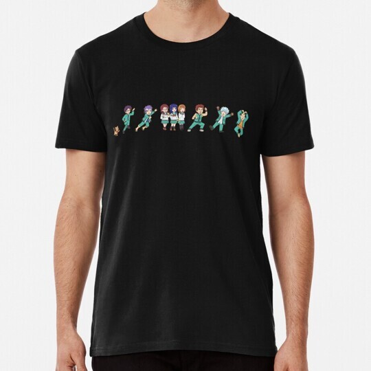 Saiki Friends Parade S to 5XL Made in the USA T-Shirt
