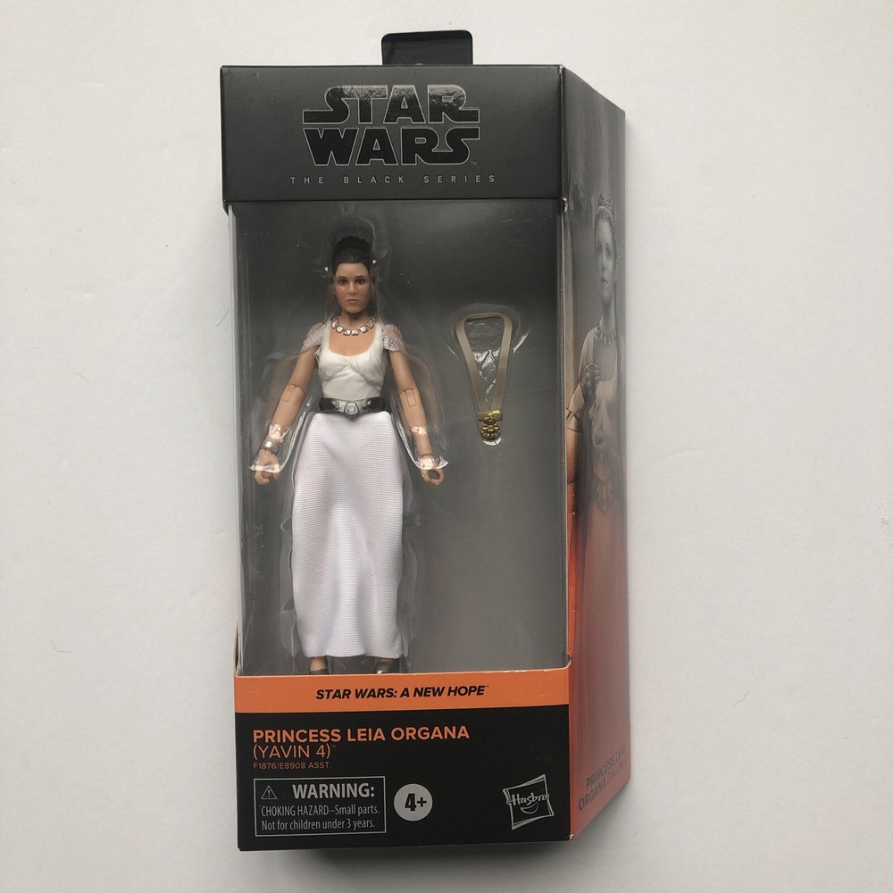 Star Wars Black Series Princess Leia Organa Action Figure Yavin 4 New In Box