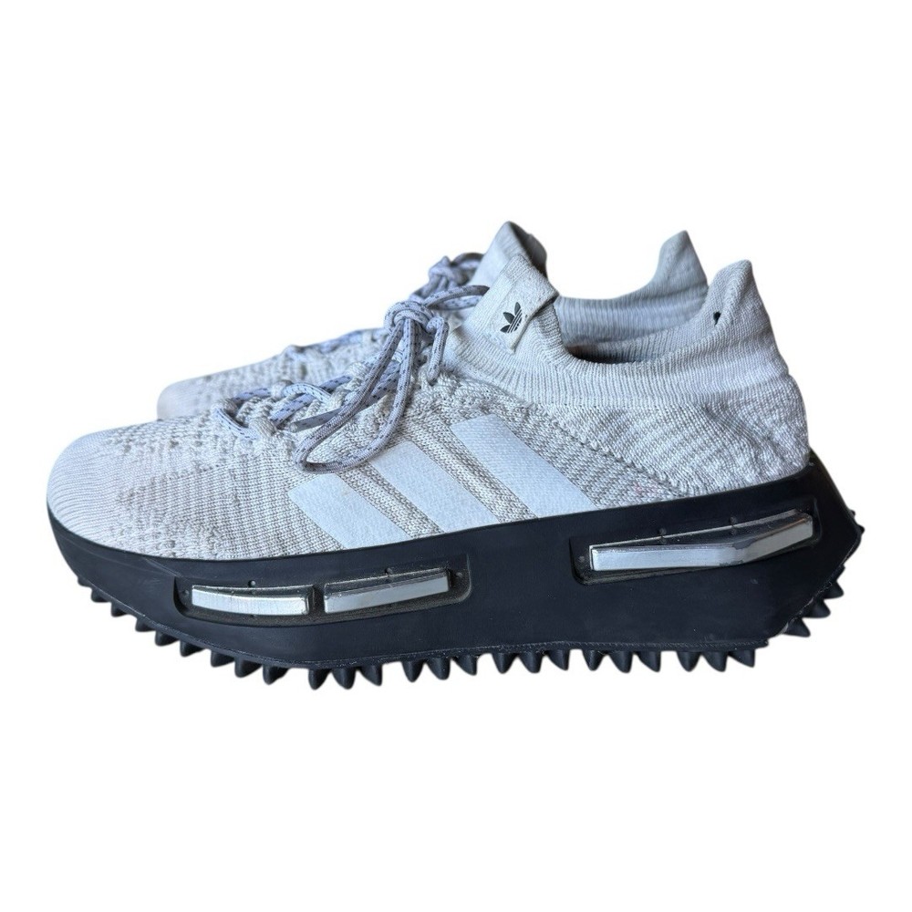 adidas Men Size 7 NMD_S1 Sneakers Cloud White / Core Black / Silver ID0361