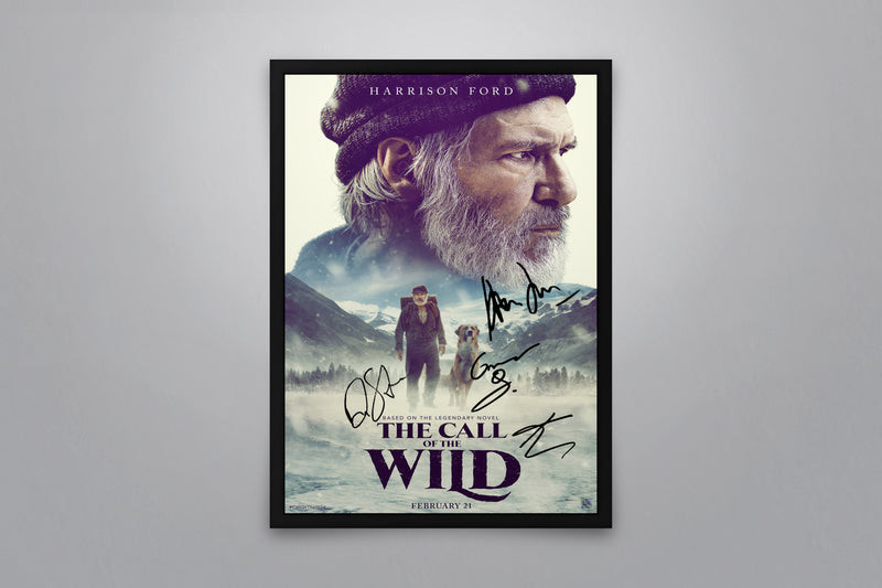 The Call of the Wild Signed Poster with COA