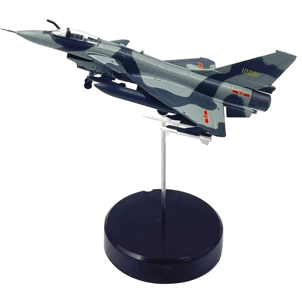 1/144 Diecast Alloy Chinese J-10 Vigorous Dragon Fighter Model Souvenir Display