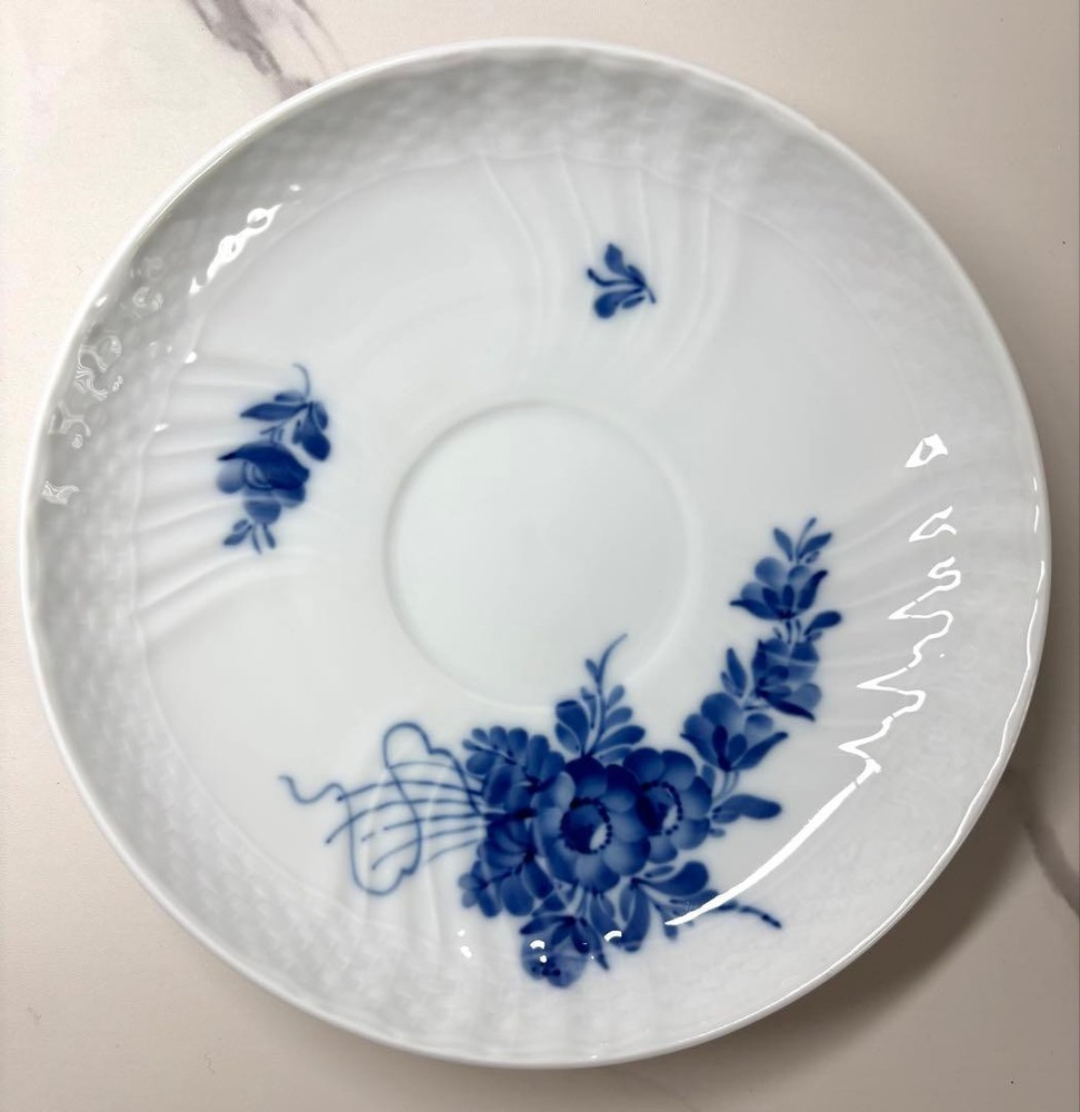 Royal Copenhagen Blue Fluted Plain Saucer Only Used