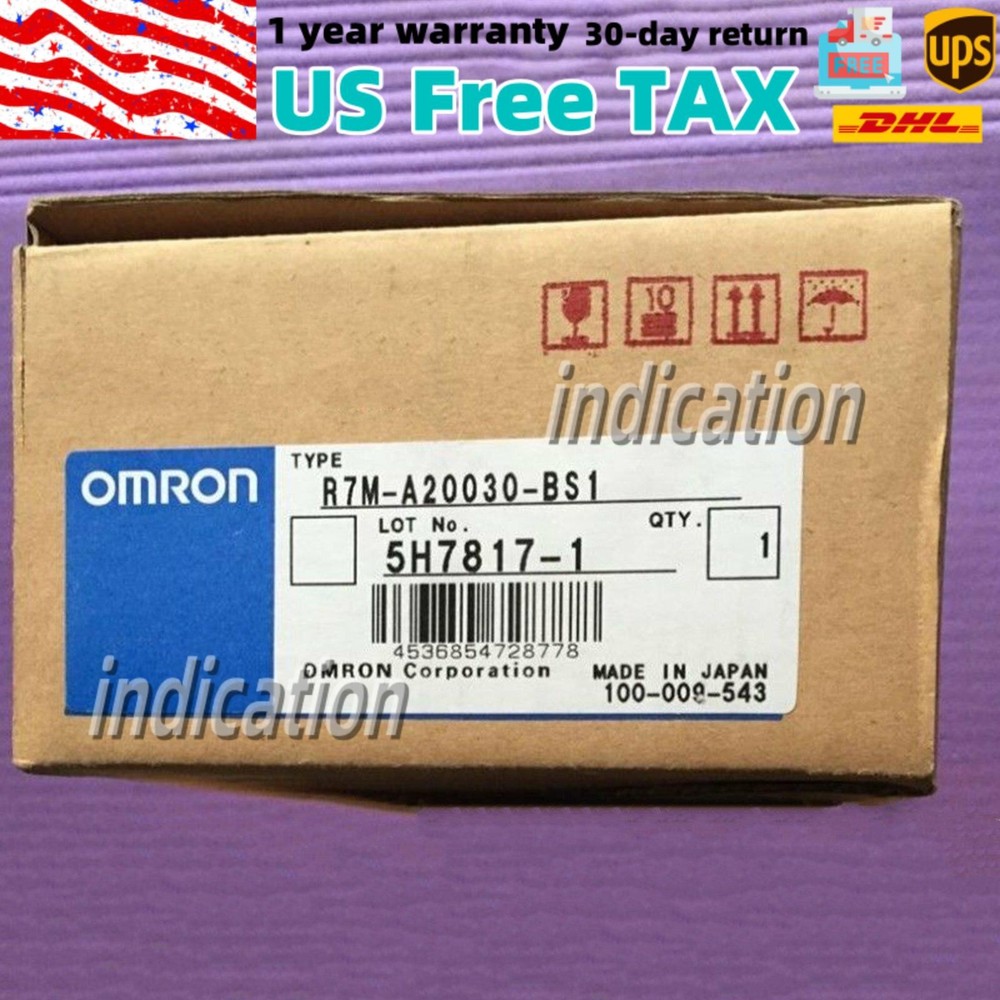 1PC Omron R7M-A20030-BS1 R7MA20030BS1 Servo Motor New Fast Shipping  US Free TAX