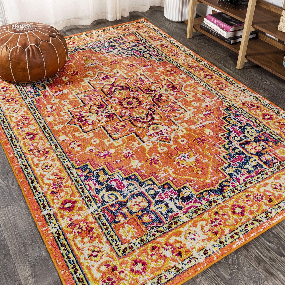 Jonathan Y Brooklyn Bohemian Medallion Geometric Indoor Area Rug MD207D-8