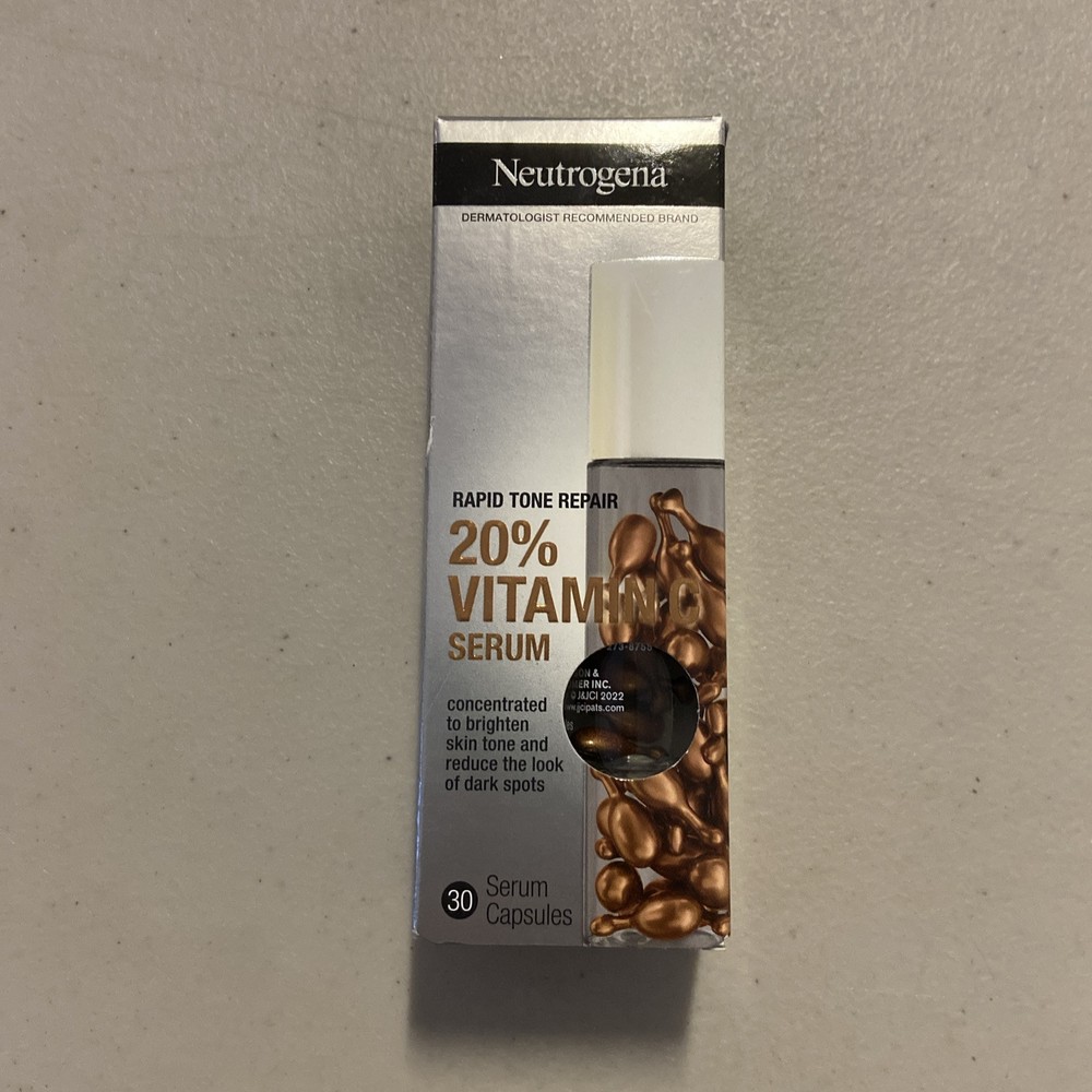 Neutrogena Antioxidant Rapid Tone Repair Serum with 30 Capsules