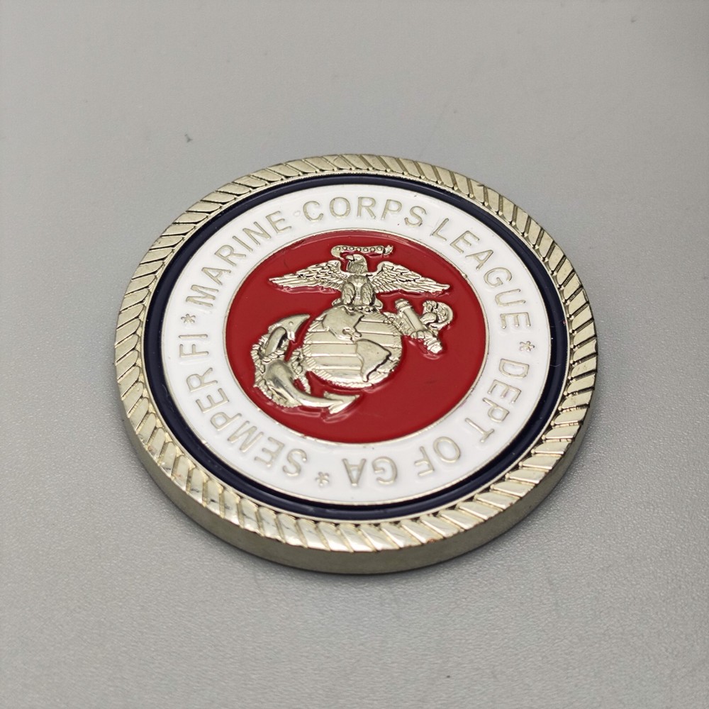 US Marine Corps League Challenge Coin