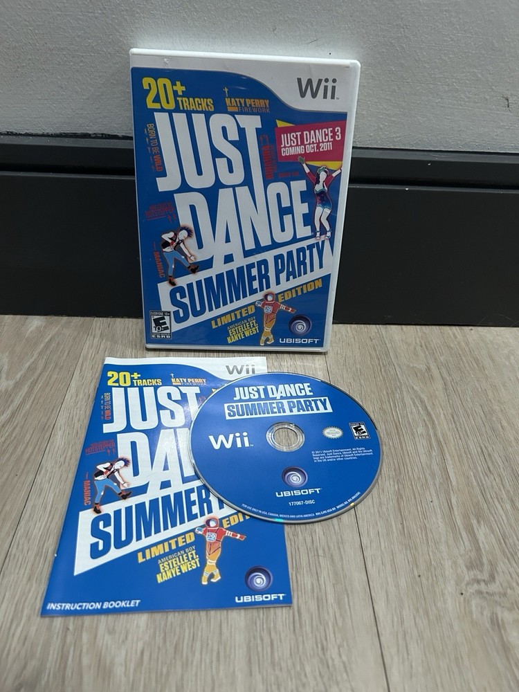 Just Dance Summer Party Nintendo Wii Game