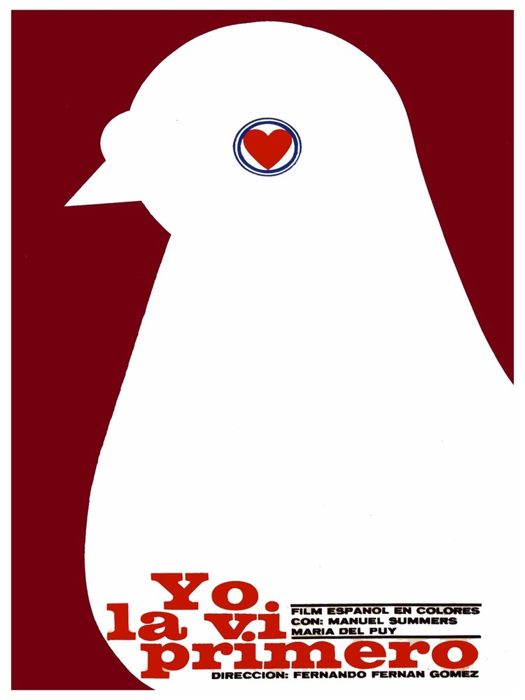 Yo la vi primero white dove Decoration Poster.Graphic Art Interior design 3436