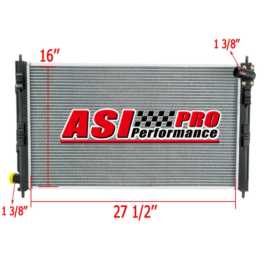 Aluminum Core Radiator For 2008-14 Mitsubishi Lancer Outlander Sport RVR 2.0L l4