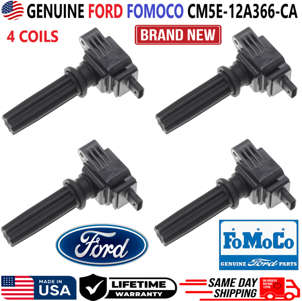 BRAND NEW GENUINE FORD FOMOCO Ignition Coils For 2012-2017 Ford, CM5E-12A366-CA