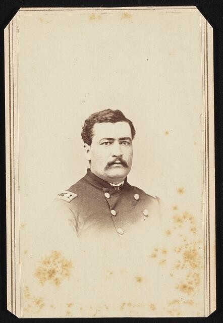 Colonel Stephen Moffitt of Co. B, 96th New York Infantry Regiment in uniform /