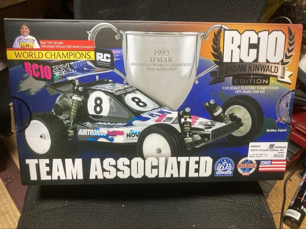 Team Associated RC10 Brian Kinwald Mirage SS Buggy 1/10 With Box Used