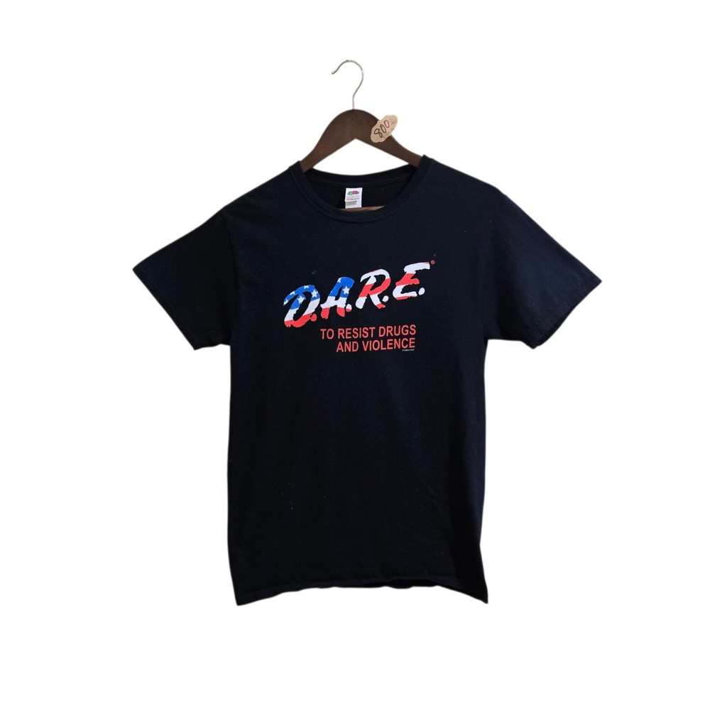 Fruit of the Loom Black Short Sleeve T-Shirt 90s Vintage 