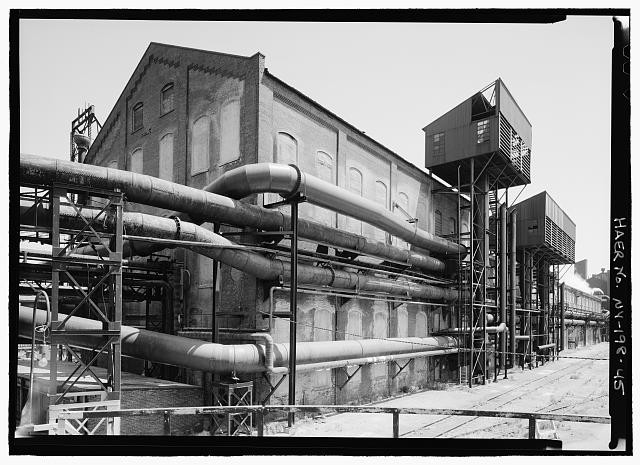 45. Blowing engine house from the northwest - Bethlehem Steel Corporation,