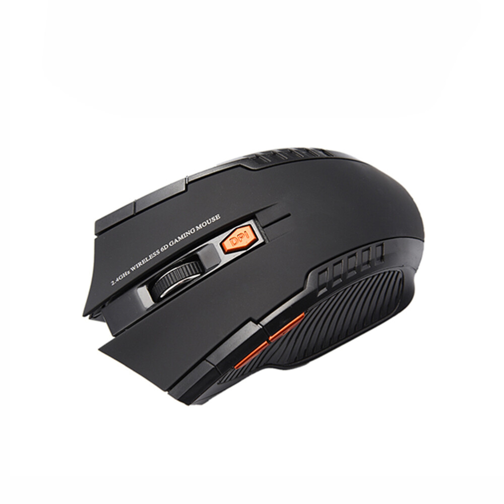 2.4GHz Wireless Gaming Mouse 6 Buttons USB Optical Mouse with USB Receiver DPI