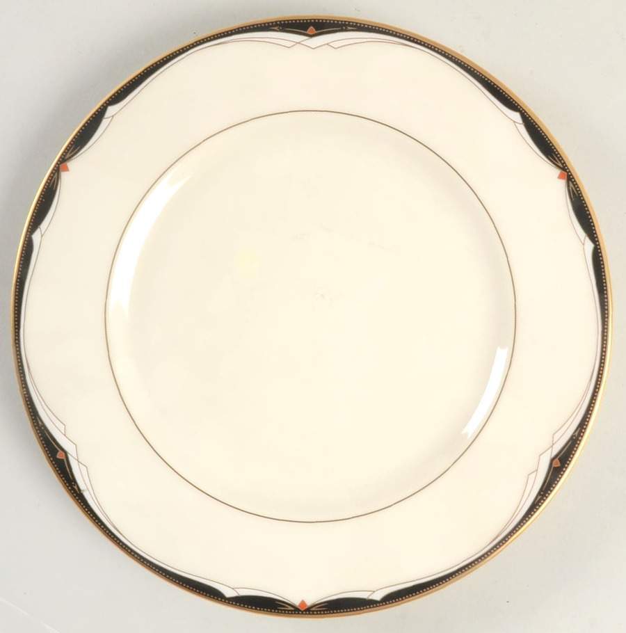 Mikasa Ambassador Black Salad Plate 361227