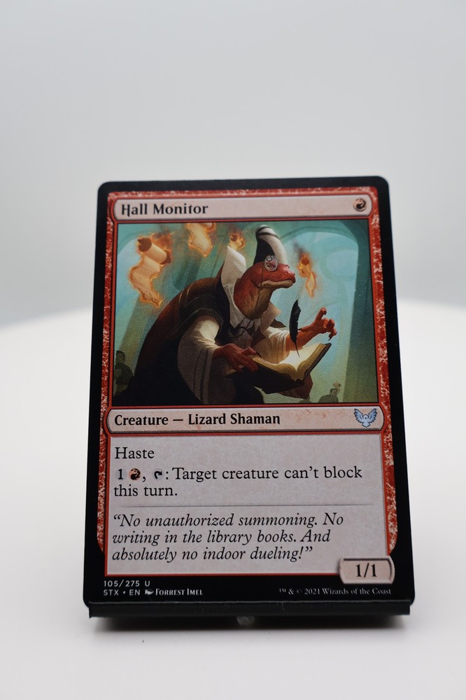 1x Hall Monitor NM Strixhaven: School of Mages (STX) MTG Magic the Gathering