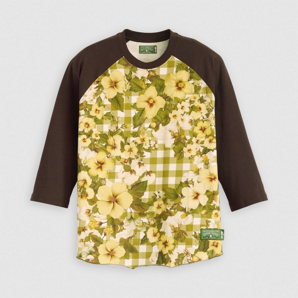 Denim Tears x Levi’s Baseball Tee Floral ( Small )