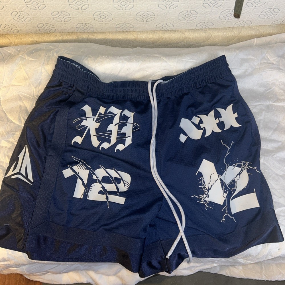 Nike Ja Morant Shorts Men  L Navy Dri-FIT DNA 6