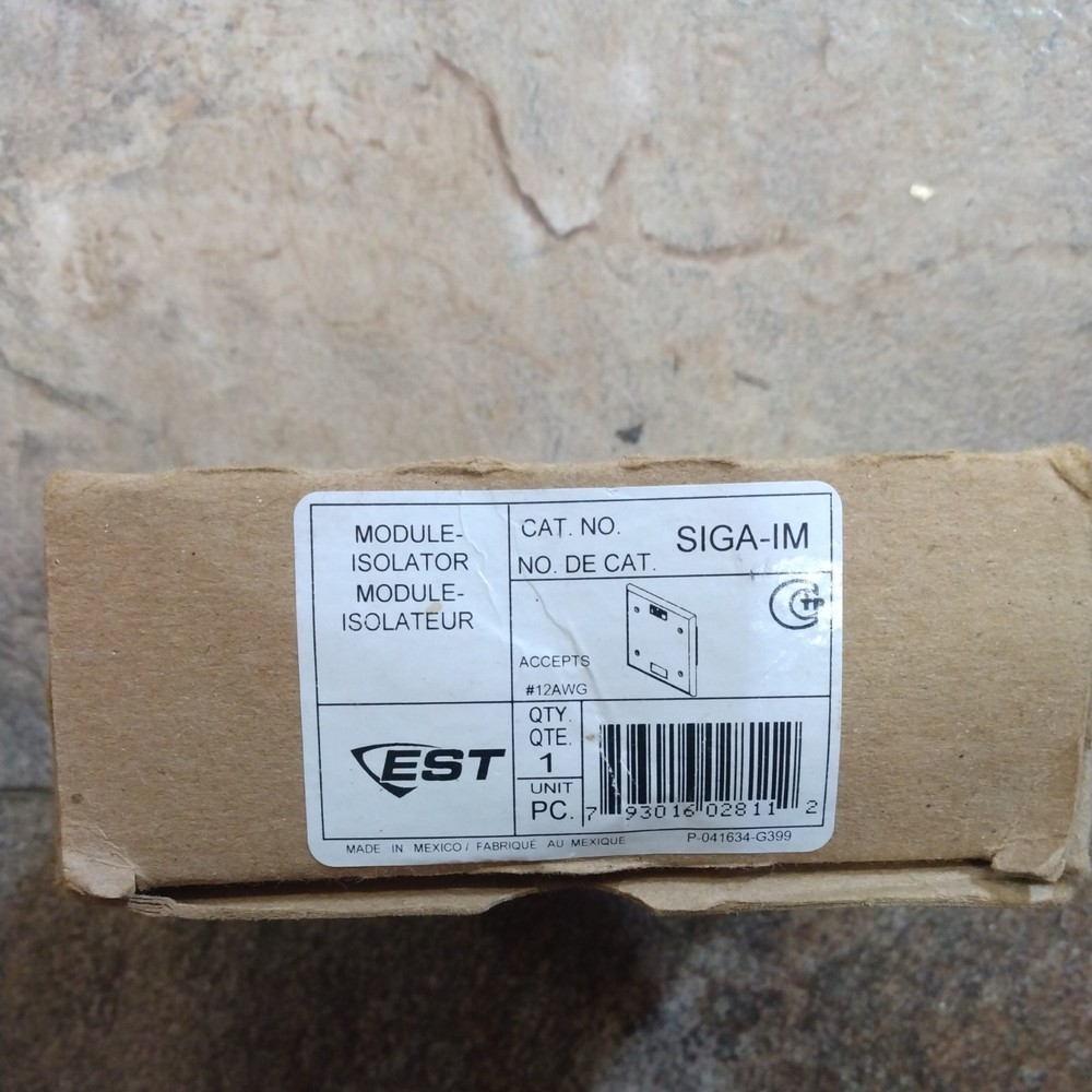 New Edwards Est Siga-Im Module Isolator