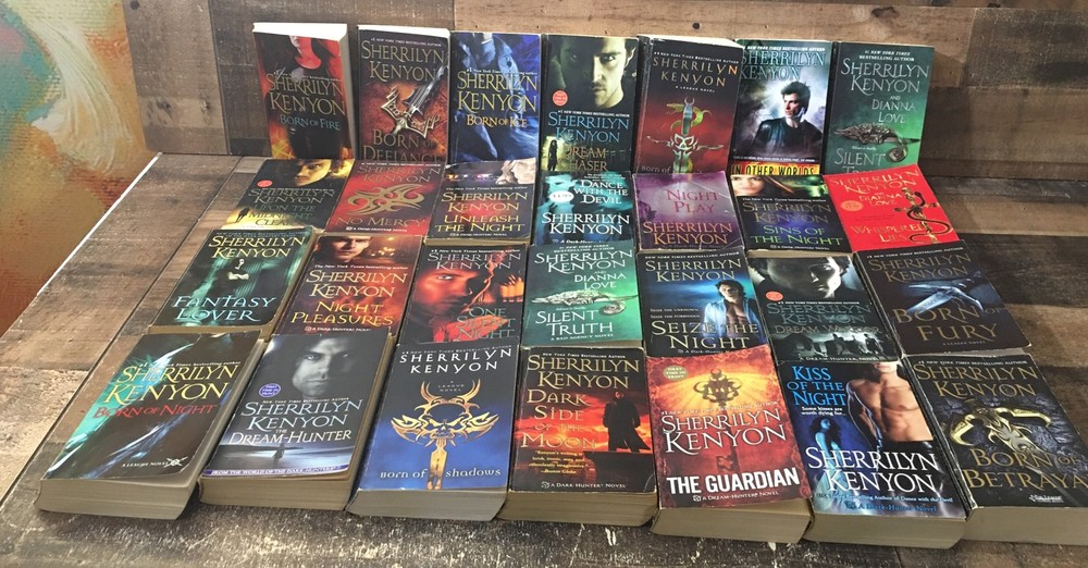 Sherrilyn Kenyon Dream Hunters Dark Hunter League Bad Agency Lot Of 26