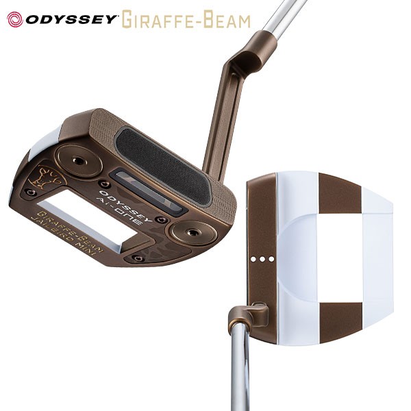 Odyssey GIRAFFE-BEAM JAILBIRD MINI putter 33ich STROKE LAB Steel shaft HC New