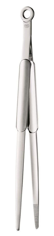 Rosle 12925 Stainless Steel Fine Tipped Needle-Nose Pliers Cooking Tongs
