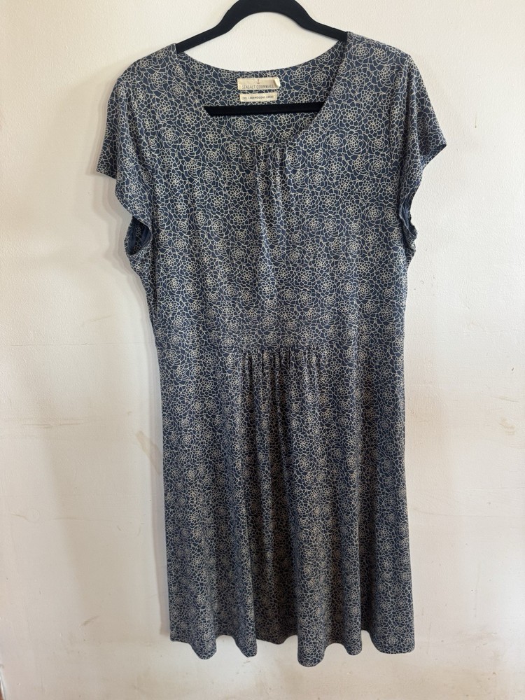 Seasalt Cornwall Women’s 16 Cactus Flower Dress Beach Costal Cowgirl Festival