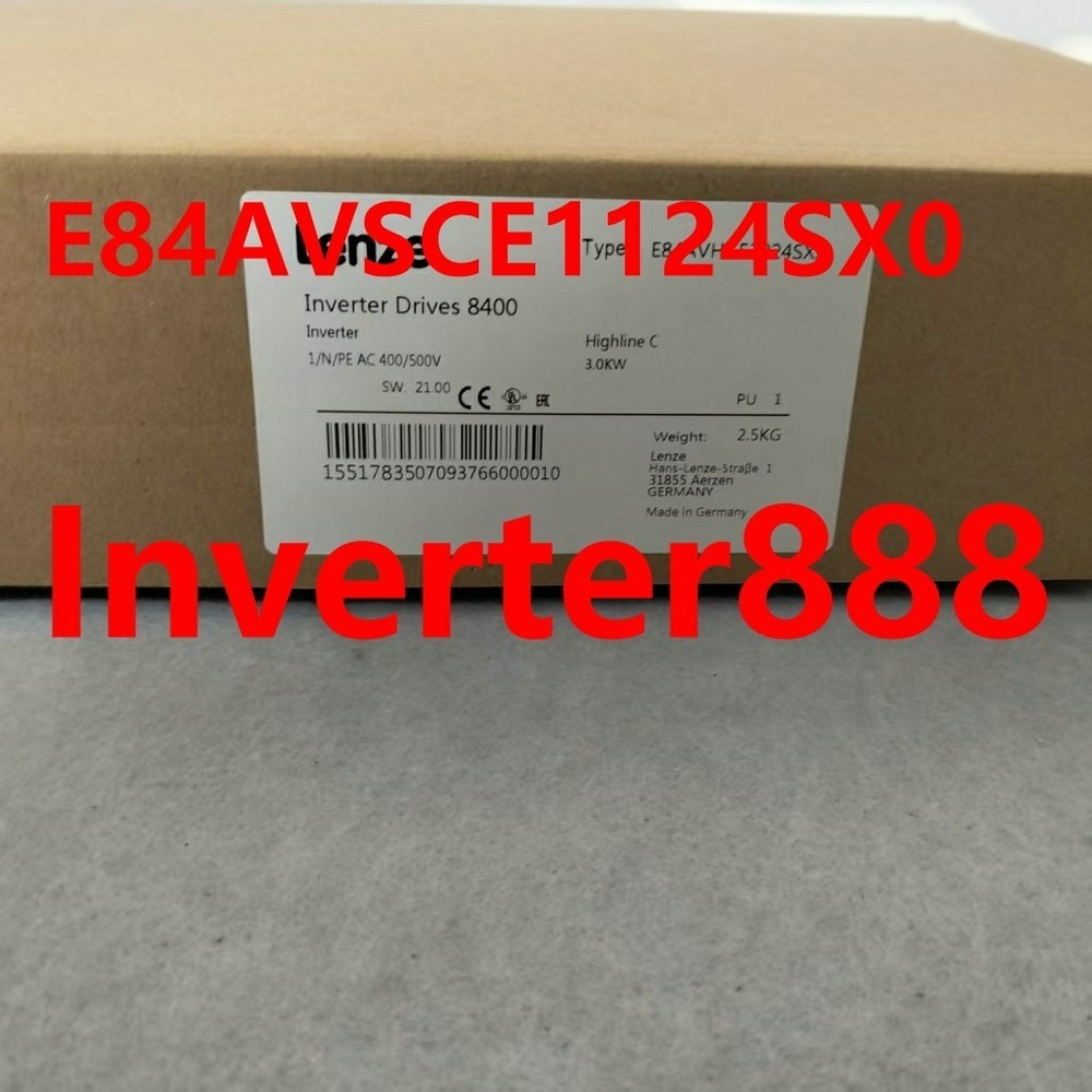 1PCS New LENZE inverter E84AVSCE1124SX0