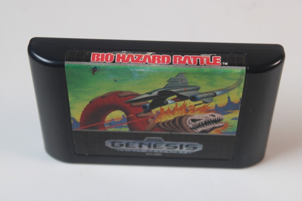 Bio-Hazard Battle (Sega Genesis, 1992) Authentic, game only, tested/works