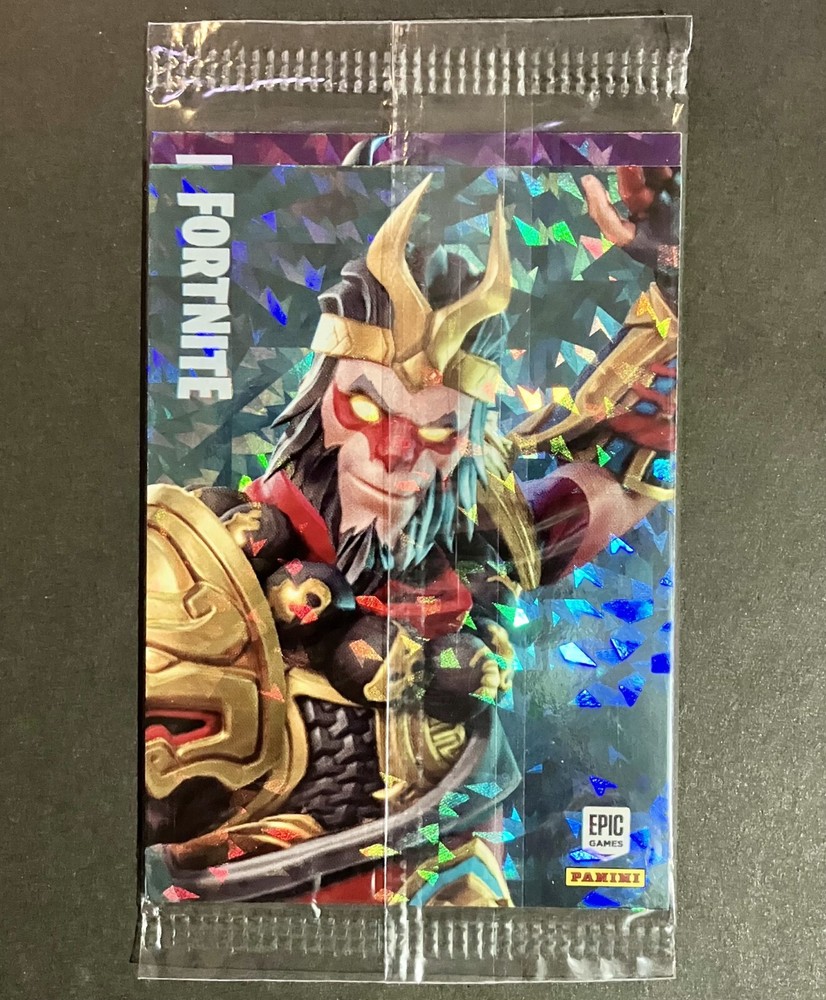 2019 Fortnite Series 1 Wukong Crystal Shard Sealed Flowpack Cards 299 & 152