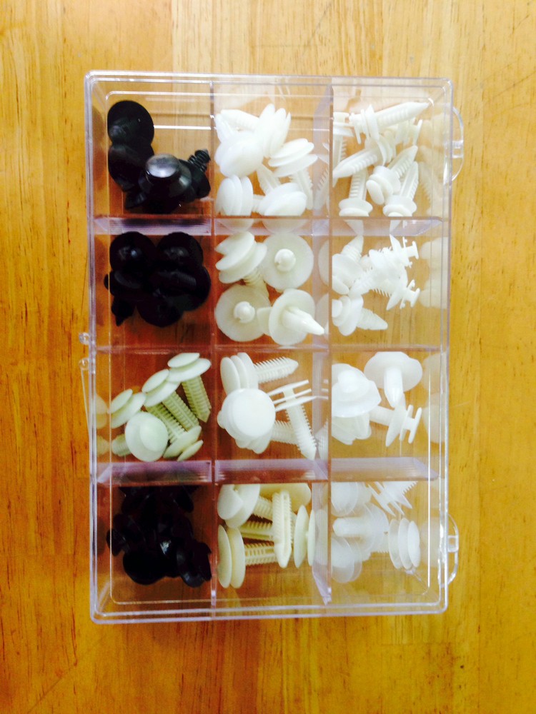 60 Interior Door Trim Plastic Panel Retainers Clips Kit Plymouth Truck