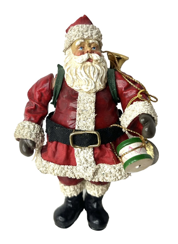 SANTA CLAUS W/Drum Backpack Coated Fabric Possible Dreams CLOTHTIQUE Taiwan
