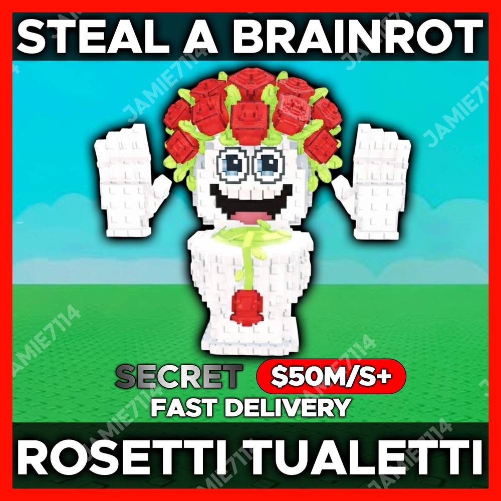 ✅Rosetti Tualetti |💰Steal A Brainrot‼️Fast & Easy Delivery‼️ $50M/S