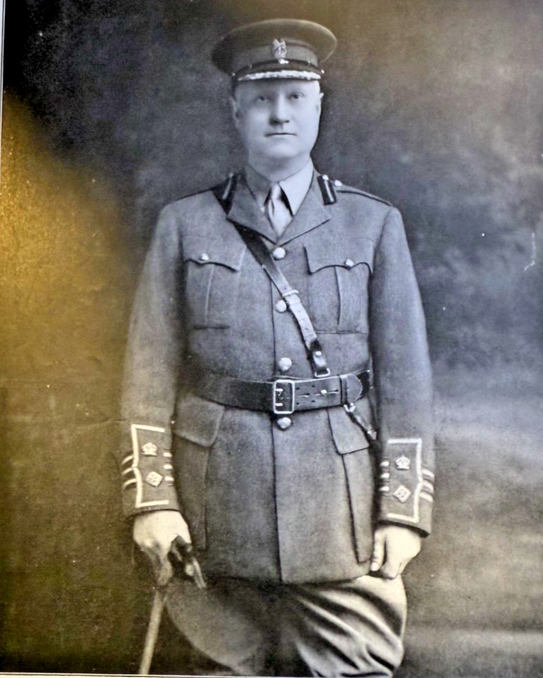 1918 Vintage Magazine Illustration Brigadier General Henry Worth Thornton