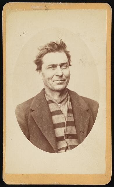 Photo:Henry Mathews, head-and-shoulders portrait, facing slightly right