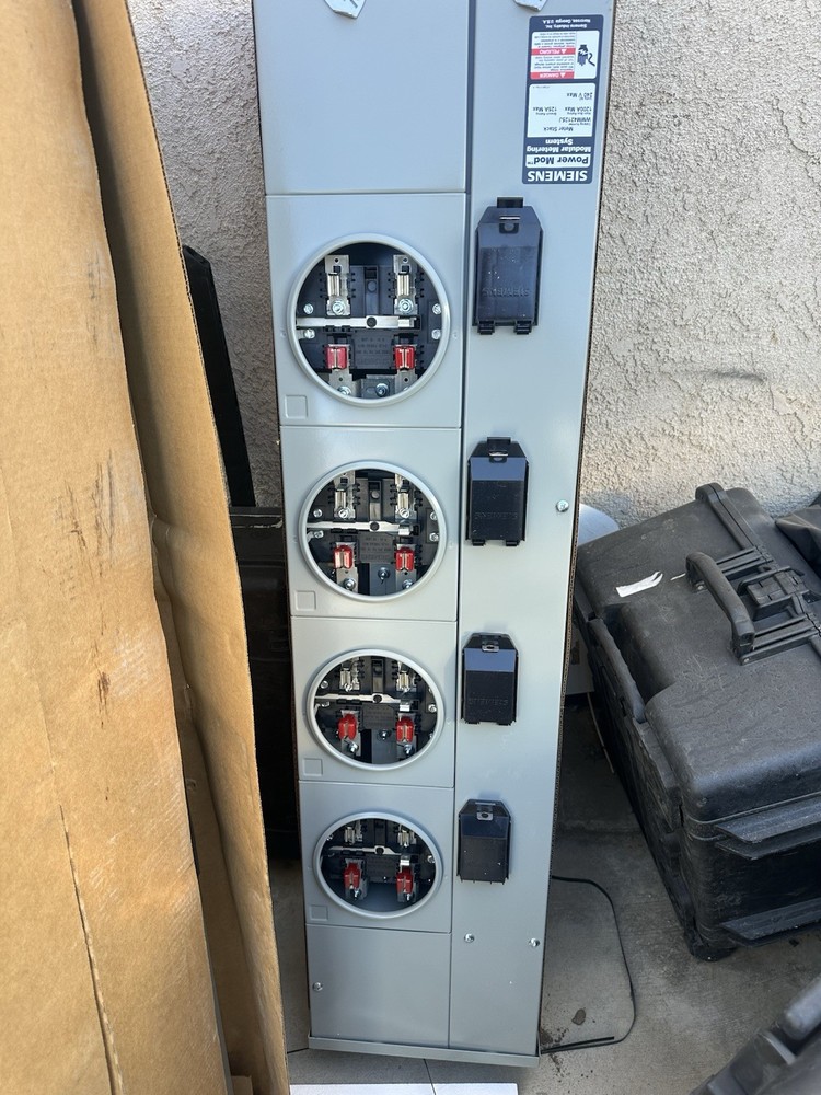 Siemens WMM42125J Residential Meter Stack Power Mod
