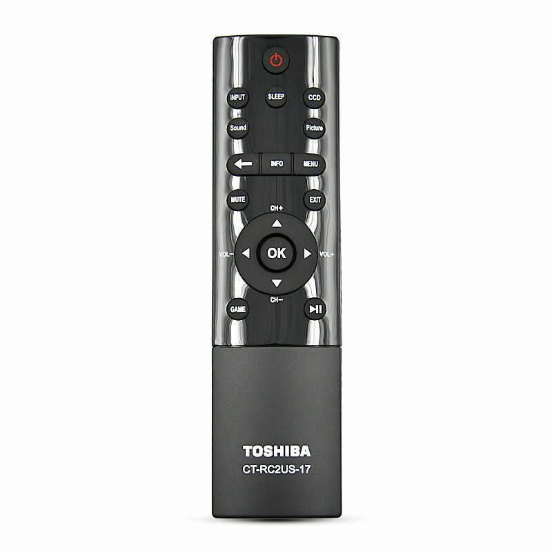 New Original For Toshiba CT-RC2US-17 CTRC2US17 TV Remote Control 55L621U 49L621U